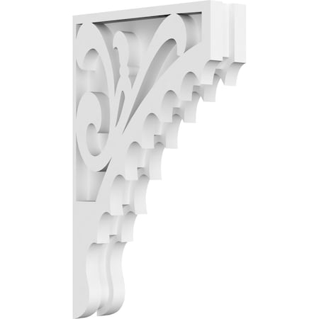 Ekena Millwork Genova Architectural Grade PVC Corbel, 1 7/8"W X 6 1/2"D X 11"H CORP01X06X11GE